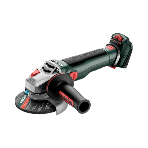 Metabo Cordless Angle Grinder 125mm Variable Speed Brushless 18V - Bare Tool