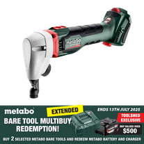 Metabo Cordless Metal Sheet Nibbler 16mm Brushless 18V - Bare Tool