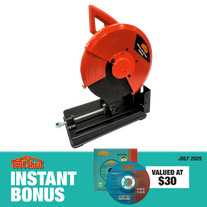 ToolShed Metal Cut Off Saw 355mm with 125mm Grinding Disc 10pk