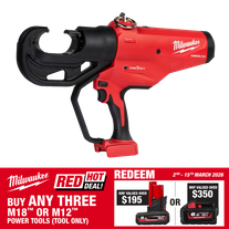Milwaukee M18 FORCE LOGIC Cordless Utility Crimper 12T 18V - Bare Tool