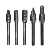 ToolShed Carbide Burr Set Steel 5pc
