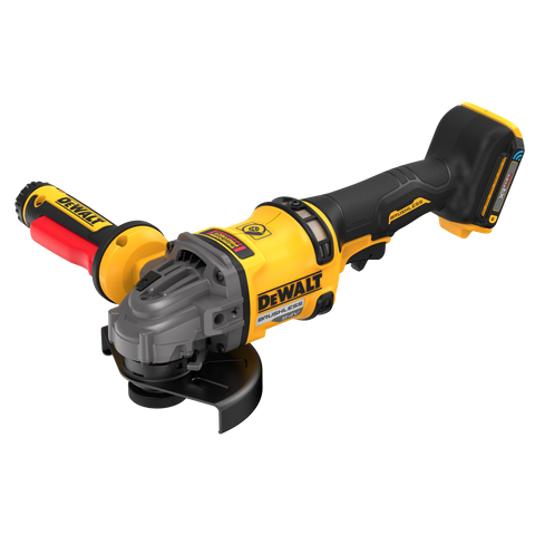 DeWalt Flexvolt Cordless Angle Grinder Side Handle Detect 125mm 54V - Bare Tool