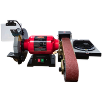 ToolShed Bench Grinder with Multitool Linisher