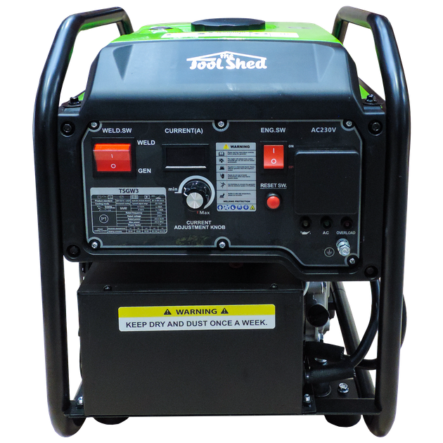 Buy ToolShed Inverter Welder Generator 10-130A 3.5KVA online in New ...
