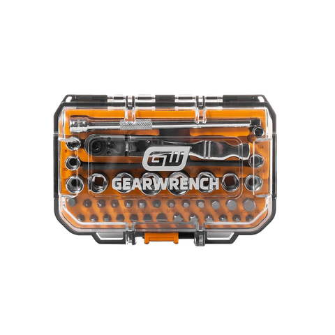 GEARWRENCH Socket Set Microdriver 1/4in Dr 41pc