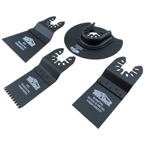 ToolShed Multi Tool Blade Set 4 Pce