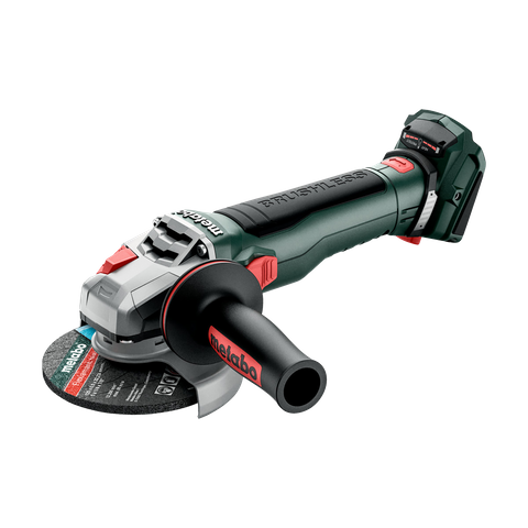 Metabo Cordless Andgle Grinder 125mm with Brake & Lock Nut Brsuhless 18V - Bare