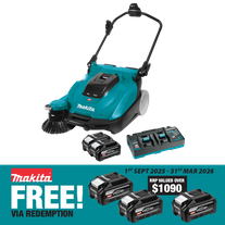 Makita XGT Cordless Brushless Vacuum Sweeper 40V 4Ah