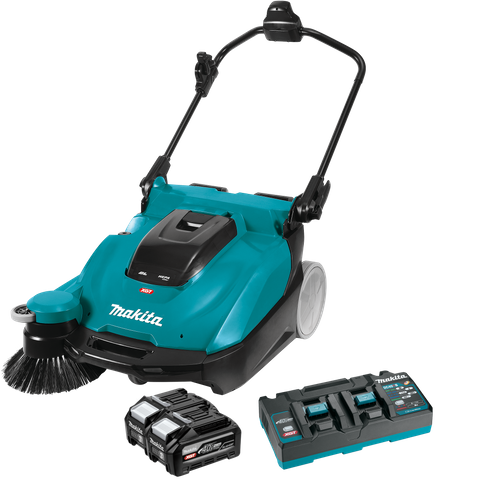 Makita XGT Cordless Brushless Vacuum Sweeper 40V 4Ah