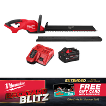 Milwaukee M18 FUEL Cordless Hedge Trimmer 24in/610mm 18V 8Ah