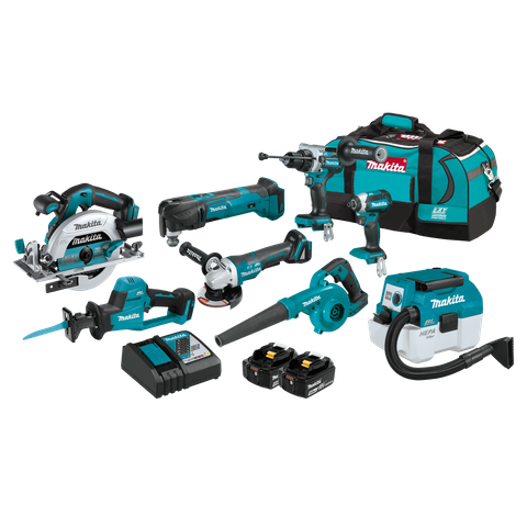 Makita LXT Cordless Combo Kit Brushless 8056 8pc 18V 5Ah