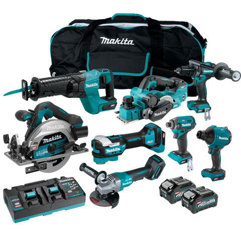 Makita XGT Cordless Combo Kit Brushless 234G 8pc 40V 4Ah