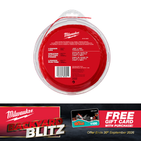 Milwaukee Line Trimmer Line  2.7mm x 55m