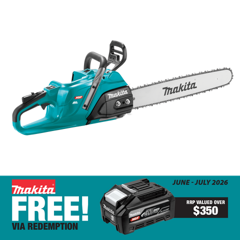 Makita XGT Cordless Chainsaw Brushless 20in 40V - Bare Tool