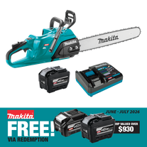 Makita XGT Cordless Chainsaw Brushless 20in 40V 8Ah