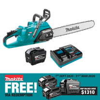 Makita XGT Cordless Chainsaw Brushless 20in 40V 8Ah