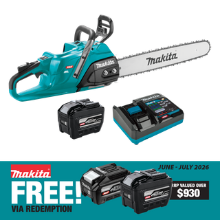 Makita XGT Cordless Chainsaw Brushless 20in 40V 8Ah