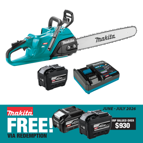 Makita XGT Cordless Chainsaw Brushless 20in 40V 8Ah