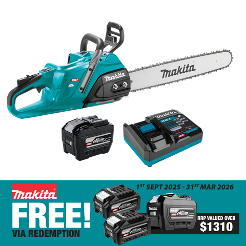 Makita XGT Cordless Chainsaw Brushless 20in 40V 8Ah