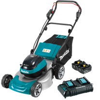 Makita LXT Cordless Lawn Mower Brushless 460mm 36v (2x18V) 5Ah