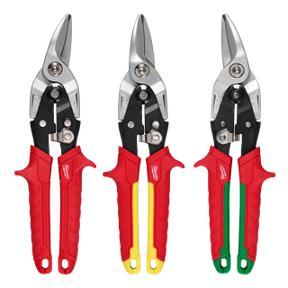 Milwaukee Aviation Snips 3pk