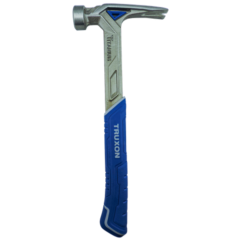 TRUXON Anti Vibration Titanium Claw Hammer 14oz