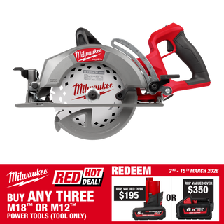 Milwaukee M18 FUEL Rear Handle Circular Saw 184mm Gen 2 18V - Bare Tool