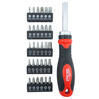 ToolShed Ratcheting Screwdriver Set 31 piece