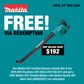 Makita XGT Cordless Vacuum Cleaner Wet & Dry With AWS Brushless 40V - Skin
