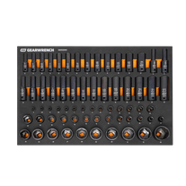 GEARWRENCH Impact Socket Set 6pt 1/4in, 3/8in & 1/2in Metric 66pc  In EVA Tray