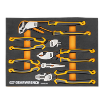 GEARWRENCH PITBULL Grip Pliers Set 5pc In EVA Tray