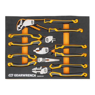 GEARWRENCH PITBULL Grip Pliers Set 5pc In EVA Tray