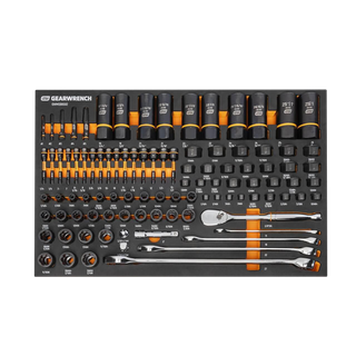 GEARWRENCH Bolt Biter Mechanics Set 1/4in, 3/8in & 1/2in 97pc In EVA Tray