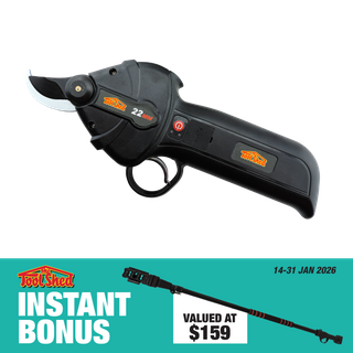 ToolShed Cordless Pruning Shears with 230cm Extension Pole