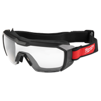 Milwaukee Low Profile Vented Goggles Clear