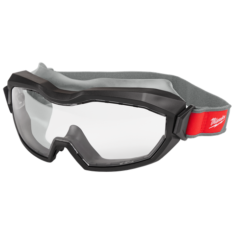 Milwaukee High profile Non-Vented Goggles Clear