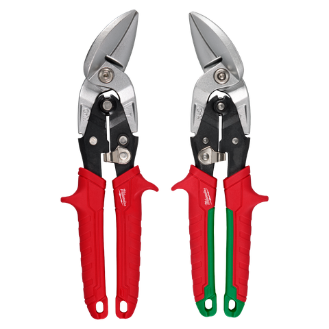 Milwaukee Offset Aviation Snips 2pk