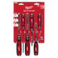 Milwaukee Screwdriver Set USA Made Cushion Grip 6pc