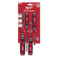 Milwaukee Screwdriver Set USA Made Cushion Grip 4pc