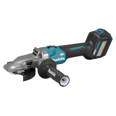 Makita XGT Cordless Angle Grinder 125mm BL Flat Head Slide Switch 40v - Skin