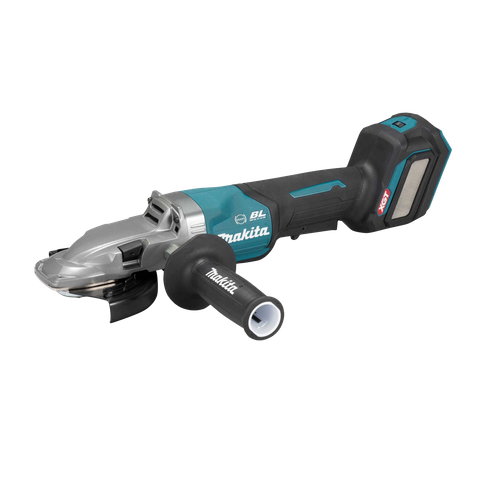 Makita XGT Cordless Angle Grinder 125mm BL Flat Head Paddle Switch 40v - Skin
