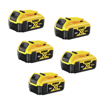 DeWalt Battery Li-Ion 18v 5Ah XR 5pk