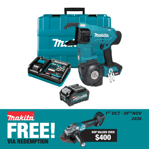Makita XGT Cordless Rebar Tying Brushless 40V 4Ah