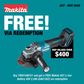 Makita XGT Cordless Rebar Tying Brushless 40V 4Ah