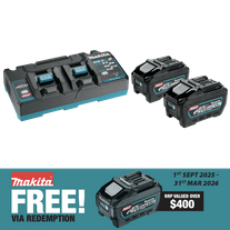 Makita XGT Starter Pack 40V 5Ah