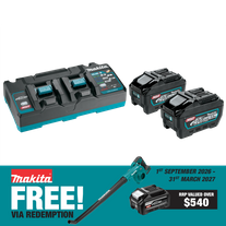 Makita XGT Starter Pack 40V 5Ah