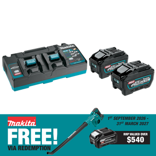 Makita XGT Starter Pack 40V 5Ah