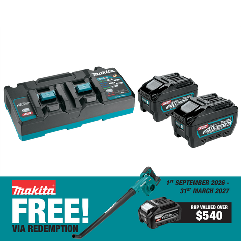 Makita XGT Starter Pack 40V 5Ah