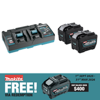 Makita XGT Starter Pack 40V 8Ah