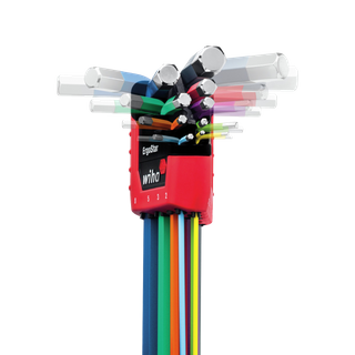 Wiha Ergostar Coloured Hex Key Set 9pc